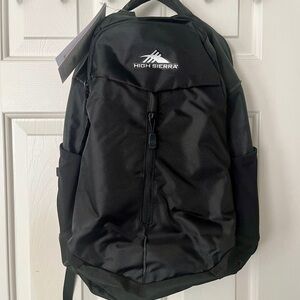 New High Sierra Classic Black Backpack